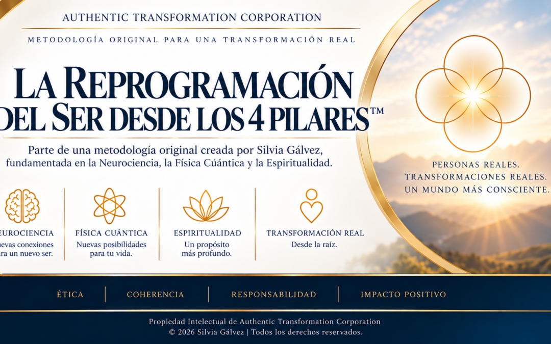 La Reprogramación del Ser desde los 4 Pilares™: Autoría, Trayectoria y Compromiso con Nuestra Comunidad